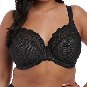 Elomi Charley Black 36DDD 36E PLUS SIZE LINGERIE